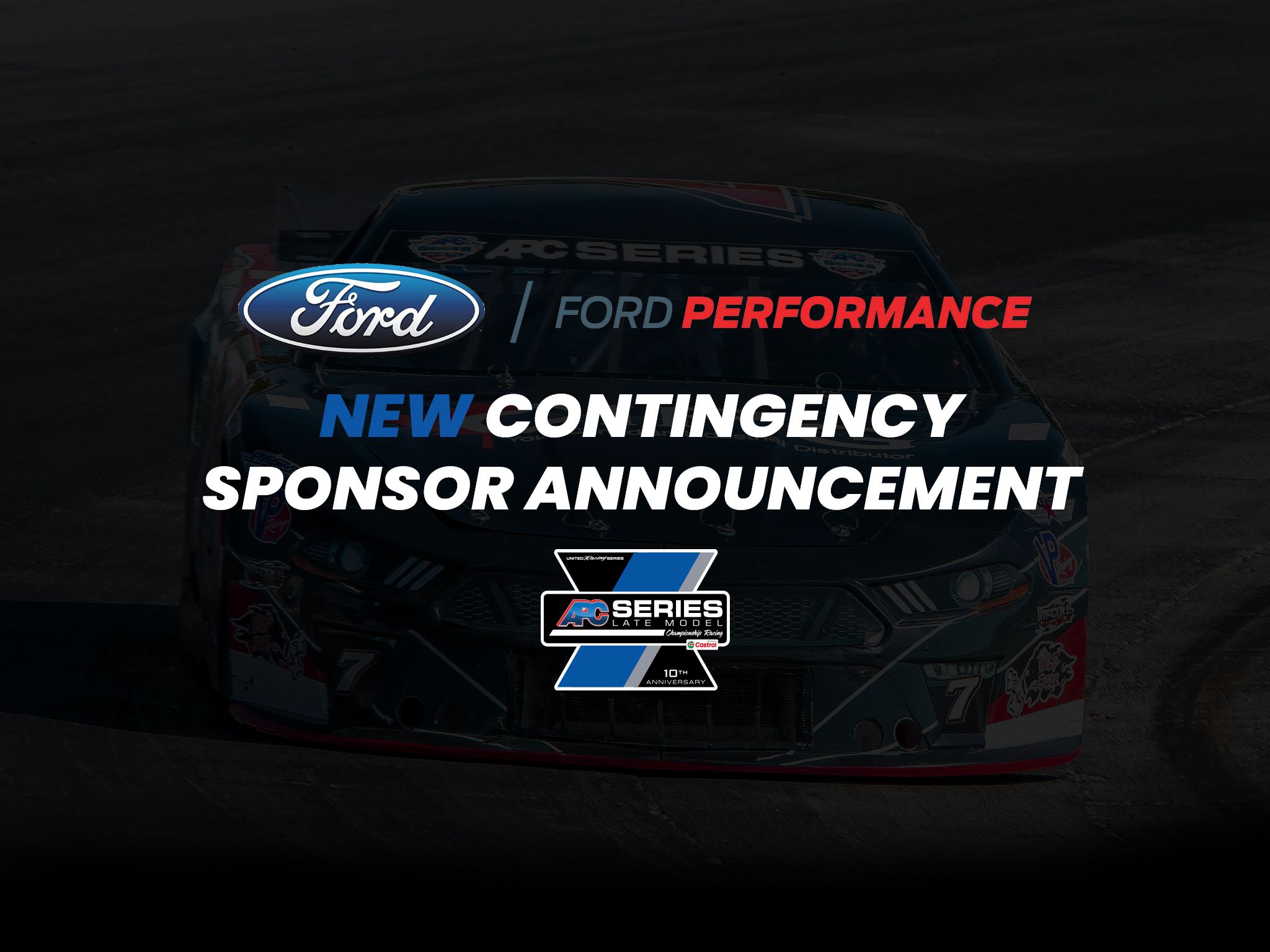 CONTINGENCY ANNOUNCEMENT | APC Racing Series